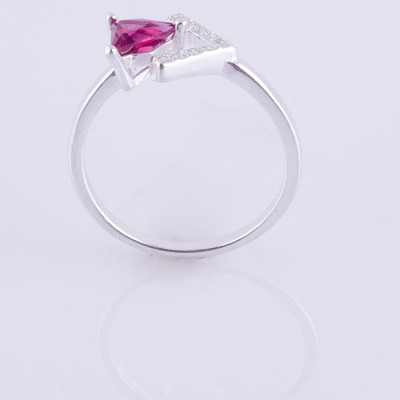 Nhẫn nữ trang sức bạc Ý S925 Bạc Xinh- Mũi tên tình yêu RR1311