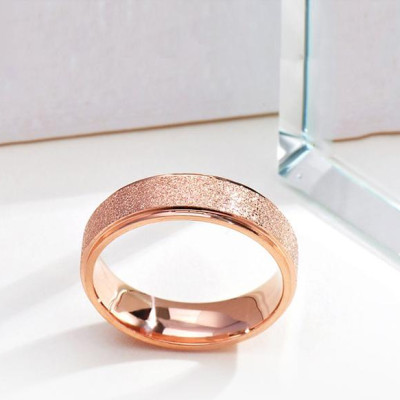 Nhẫn cặp mạ cát NC123 Size 6