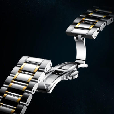 Đồng hồ nam chính hãng Kassaw K802-1 hàng mới 100% ,kính sapphire chống nước,chống xước,máy cơ (Automatic),dây kim loại thép không gỉ 316L ,kiểu dáng đơn giản ,size  mặt nhỏ 38mm