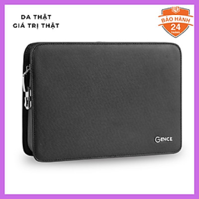 Clutch, Ví Cầm Tay Thời Trang Nam Khóa Số Da Bò Cao Cấp CK14 Đen