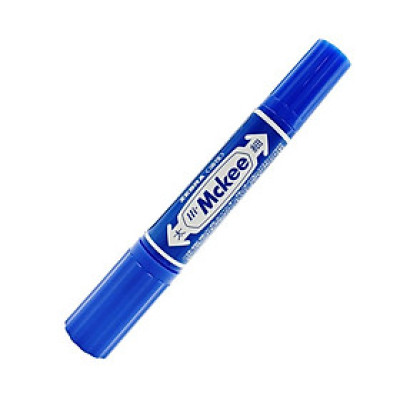 Bút Lông Dầu Hi-McKee - Zebra MO-150-MC-BL - Mực Xanh