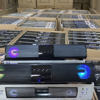 Loa Bluetooth Không Dây A2 Loa mini có LED Siêu Bass,Dáng Dài Dành Cho Điện Thoại, Máy Tính