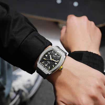 Đồng hồ nam chính hãng IW Carnival IW727G-2 ,kính sapphire,chống xước,chống nước 50m,Bh 24 tháng,máy cơ (automatic)