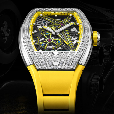 Đồng Hồ Nam I&W Carnival 759G2 Chính Hãng Full Box Chống Nước Kính Chống Xước Dây Silicone BH 5 Năm (Máy Cơ Tự Động)