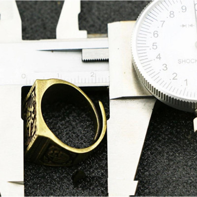  NHẪN NAM TÀI LỘC BẰNG HỢP KIM ĐỒNG THAU CÓ HỘP ĐỰNG nhẫn chữ Tài