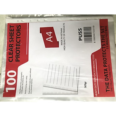 Bìa lỗ Puss dày 500gr 100 tờ