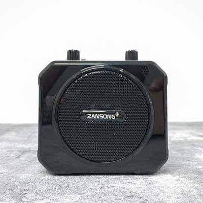 Loa trợ giảng Zansong M80 - Máy trợ giảng kèm micro cài tai không dây - Kết nối Bluetooth 4.2, AUX, USB, SD card, FM - Công suất 10W, điều chỉnh được echo - Pin sạc dung lượng lớn thời gian dùng lên đến 6h - Âm thanh rõ ràng, sắc nét - Hàng nhập khẩu