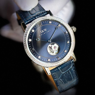 Đồng Hồ Nam I&W Carnival 636G Chính Hãng Full Box Chống Nước Kính Chống Xước Dây Da Cao Cấp BH 60T (Máy Cơ Tự Động)