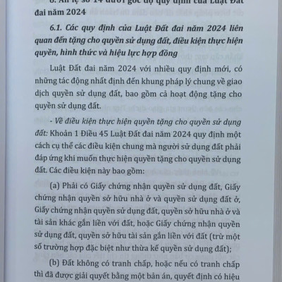 Bình luận các án lệ tranh chấp về đất đai – Góc nhìn từ thực tiễn xét xử của Thẩm phán (tập 1 và 2)