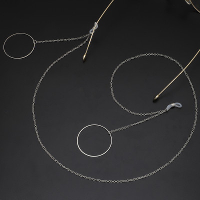 Dây đeo gọng kính thời trang tua rua hình khối