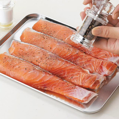 Khay inox chữ nhật đa năng Echo Metal 285mm - Hàng nội địa Nhật Bản nhập khẩu chính hãng