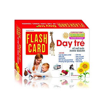 Sách - Flashcards - Dạy Trẻ Về Thế Giới Xung Quanh - Minh Thắng