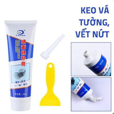 Combo 2 Lọ Keo Vá Tường . Trần Nhà Chống Thấm 250gr – Trám Vết Nứt, Chống Mốc Hiệu Quả