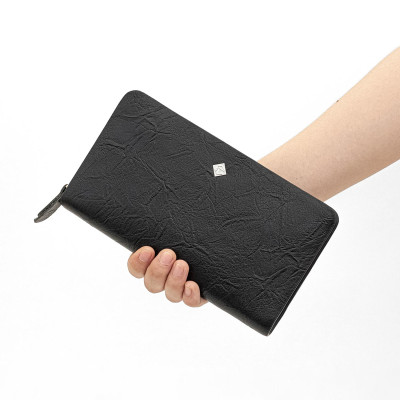 Ví cầm tay KURO- 1 dây kéo | Anh Tho leather