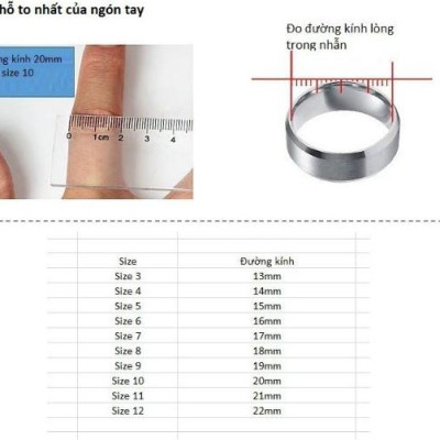 Nhẫn Nam Mặt Vuông Chất Liệu Thép Titan Không Đen Không Dị Ứng TT 1155