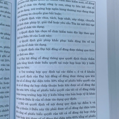 Bình luận Luật Các tổ chức tín dụng năm 2024