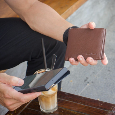 Ví da nam Gianni Conti Italy 1607220BRO