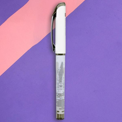 Bút Gel Bizner 0.7 mm - Premium Tip - Mực Không Phai Màu - Thiên Long GEL-058 - Mực Đen