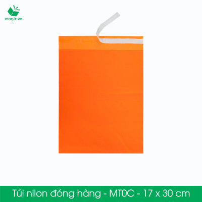 MT0 - 17x30 cm - Túi nilon TIẾT KIỆM gói hàng - 300 túi niêm phong đóng hàng