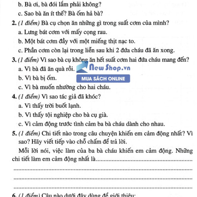 Đề Kiểm Tra Môn Tiếng Việt Lớp 2 (Bám Sát SGK Chân Trời Sáng Tạo) - HA