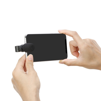 Micro Thu Âm Saramonic Smartmic Di Mini Cho Điện Thoại, Máy Tính Bảng,Thiết bị Ios Chuẩn MFi Để Livestream / Phỏng Vấn / Podcast - Hàng Chính Hãng