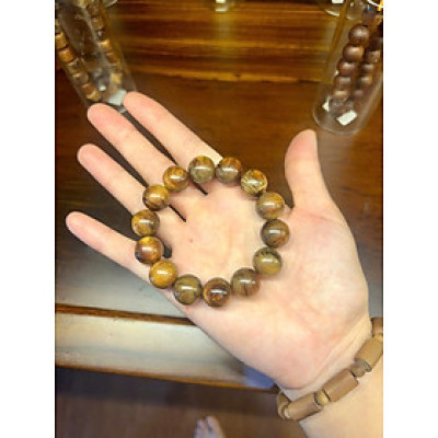 Vòng gỗ Bách Xanh - size 16li - Mùi thơm dịu nhẹ phong thuỷ sức khoẻ bình an