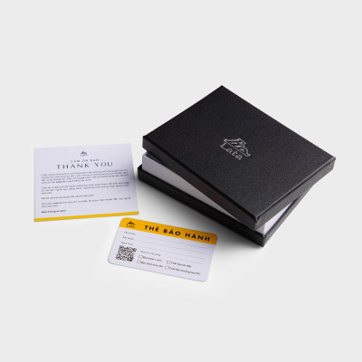 Ví nam da bò Lata ( Thời trang nam - Ví da thật LVN86 )