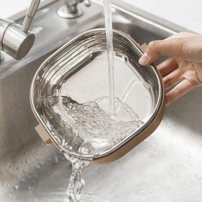 Hộp cơm giữ nhiệt 3 tầng Inox 304 Kalpen AR11 dung tích 2100ml chuẩn Đức - Hàng chính hãng