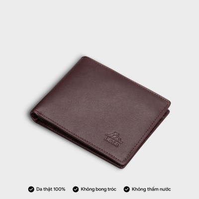 Ví nam da bò Lata ( Thời trang nam - Ví da thật LVN69 )