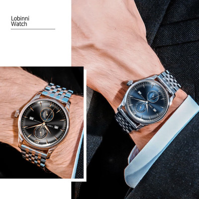 Đồng hồ nam chính hãng Lobinni No.1803-5