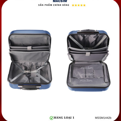 Vali cao cấp Macsim Smooire MSSM1442-b cỡ 16 inch màu xanh - Hàng loại 1