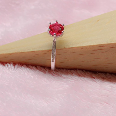 Nhẫn bạc nữ trang sức bạc Ý S925 Bạc xinh Huệ Ngân - ổ cao đẹp RR1425