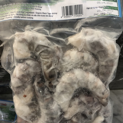 Tôm sú thịt sinh thái Seaprodex kích cỡ 16/20-250gr.