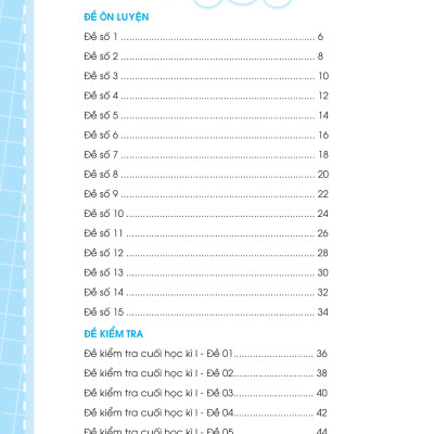 Đề Ôn Luyện Và Tự Kiểm Tra Toán Lớp 2 - Tập 1 _MEGA