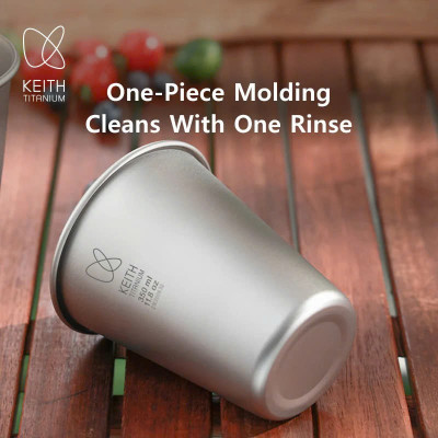 Cốc uống bia Titanium Keith Ti9001 350ml / Ti9002 450ml