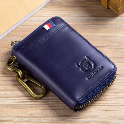 Ví nam đựng tiền đựng chìa khóa đựng thẻ đa năng 100% da bò thật cao cấp phong cách mới