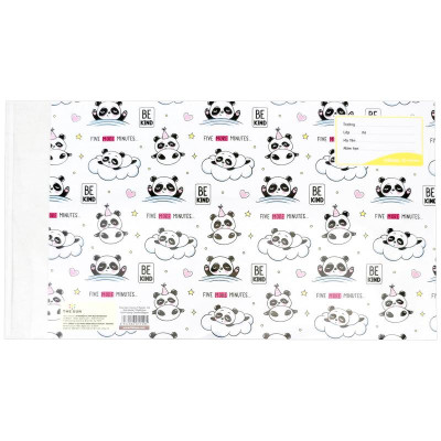 Bao Tập 2 Trong 1 Bìa Kiếng Panda - The Sun 03 (5 Tờ/Xấp)