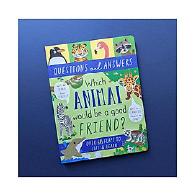 Laege Question and Answer Flap Book - Animals by  Rachel Moss