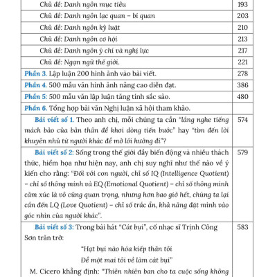 Combo 2 Sách - Dẫn Chứng Nghị Luận Xã Hội & Nâng Cao Văn Phong Nghị Luận Xã Hội