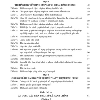 Luật Xử lý vi phạm hành chính (sửa đổi, bổ sung năm 2025) và các văn bản hướng dẫn thi hành