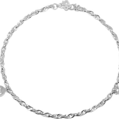 Lắc Chân Nữ Bạc Ý Bạc Hiểu Minh LC052 (Free Size)