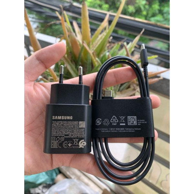 Bộ Sạc Nhanh 25W Type C Zin Chính Hãng SamSung - Cam Kết Zin Chuẩn - Dùng sạc nhanh cho các dòng chân Type C