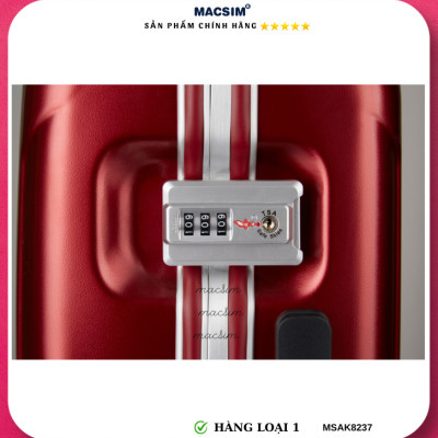Vali cao cấp Macsim Aksen hàng loại 1 MSAK8237 cỡ 20inch