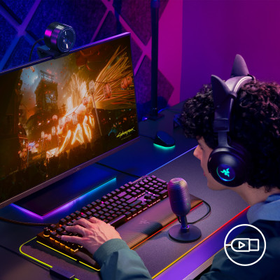 [NEW] Razer Seiren V3 Mini - Ultra-Compact USB Microphone (Micro Streaming) (Hàng chính hãng)