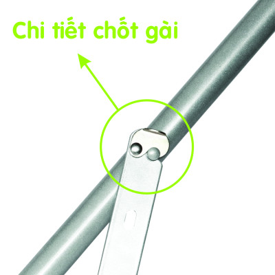 Bộ khung võng xếp sắt sơn tĩnh điện cao cấp Prota