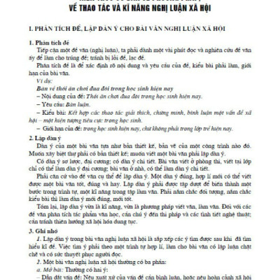 Sách - Những dạng bài nghị luận xã hộc thường gặp (dùng chung cho các bộ sgk hiện hành) (HA)