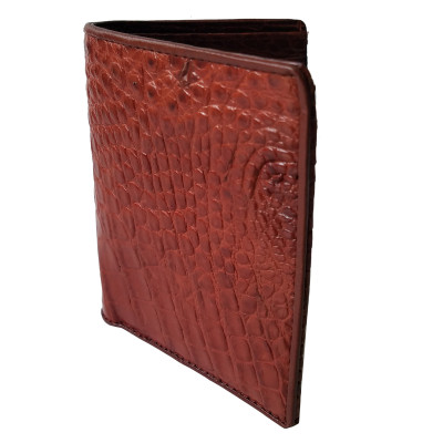 Ví Nam Đứng Da Cá Sấu Thật 2 Mặt BIGGBEN Cao Cấp BG27