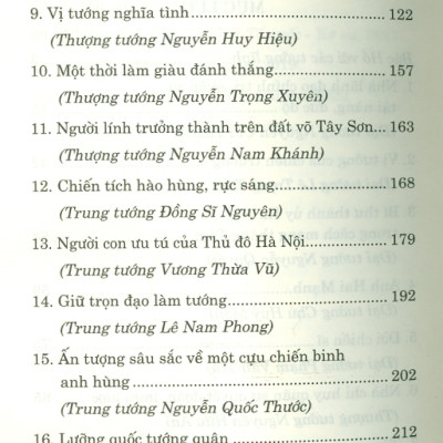 Những Tướng Lĩnh Tham Gia Hai Cuộc Kháng Chiến Chống Giặc Cứu Nước