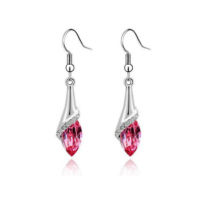 Bông Tai Pha Lê Kiểu Dáng Châu Âu ( PK07)