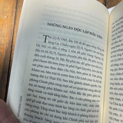 HỒ CHÍ MINH – CON NGƯỜI CỦA LỊCH SỬ VÀ LÀM NÊN LỊCH SỬ - Đỗ Hoàng Linh - Nxb Chính trị Quốc gia sự thật – bìa mềm